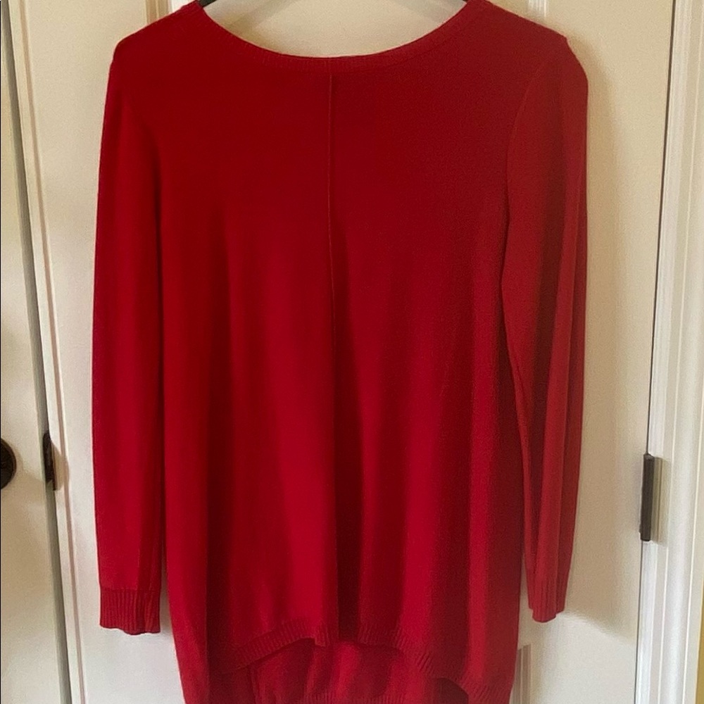 Gorgeous red sweater by Two Twenty Five. Size M